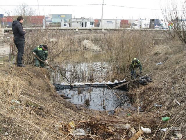 локализация ликвидация нефтеразлива бон сорбент экологическая авария оперативная служба экостроя