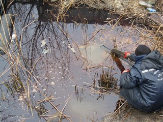 аварийный разлив нефти экострой ликвидация опасные отходы