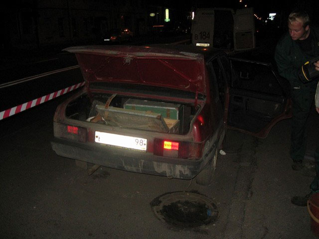 ртуть в багажнике автомобиля жигули девятка экострой демеркуризация утилизация опасных отходов